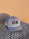 Gray/White Rope Patch Cap